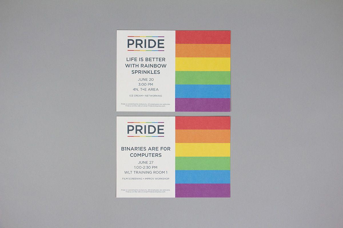 Invitations to PRIDE events