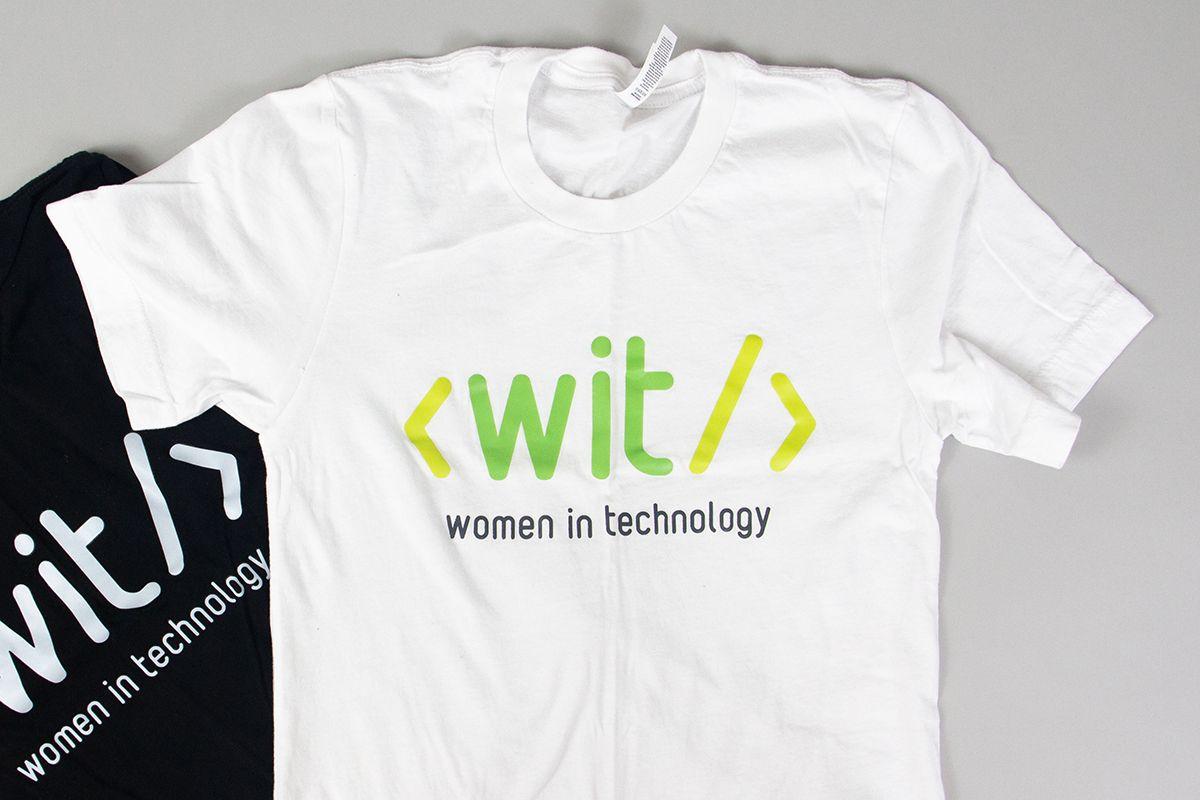 WIT-branded t-shirts